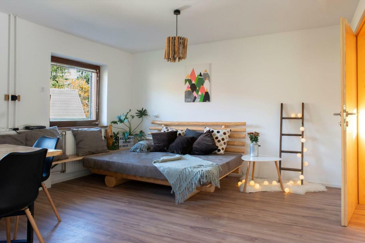 Вилла Woodywood House Bohinj Polje Экстерьер фото